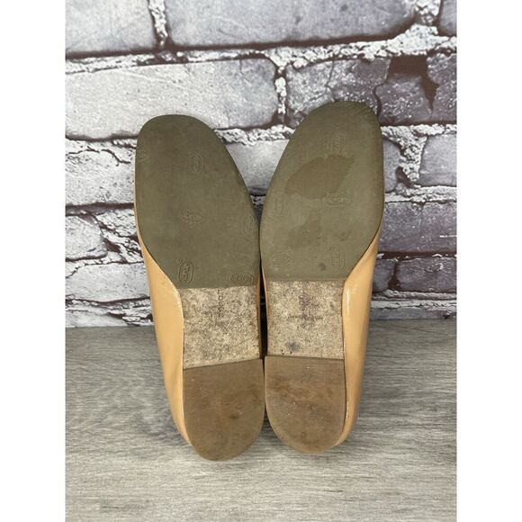 LARROUDE Vibram Nude Patent Leather Mary Jane Flats Shoes Women’s Sz 5M US/35EU - Picture 12 of 16